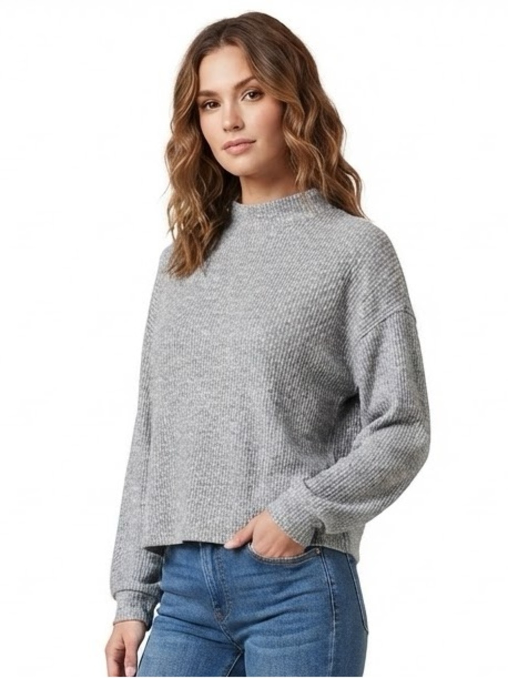 Popular 21 Gray Women's Sweater